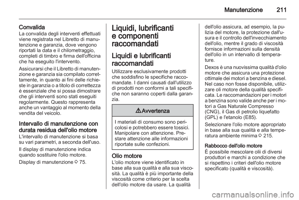 OPEL ASTRA J GTC 2012.5  Manuale di uso e manutenzione (in Italian) 