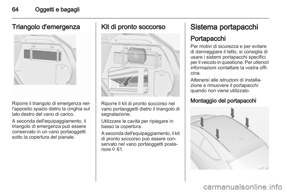 OPEL ASTRA J GTC 2012.5  Manuale di uso e manutenzione (in Italian) 