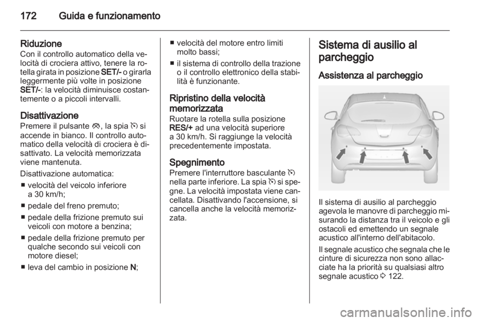 OPEL ASTRA J HB5 & ST 2012 Manuale di uso e manutenzione (in Italian) OPEL ASTRA J HB5 & ST 2012 Manuale di uso e manutenzione (in Italian)