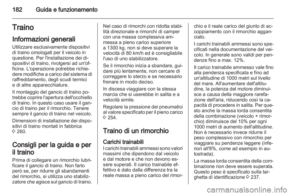 OPEL ASTRA J HB5 & ST 2012 Manuale di uso e manutenzione (in Italian) OPEL ASTRA J HB5 & ST 2012 Manuale di uso e manutenzione (in Italian)