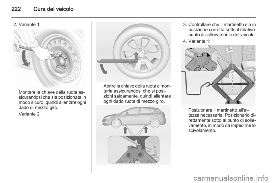 OPEL ASTRA J HB5 & ST 2012 Manuale di uso e manutenzione (in Italian) OPEL ASTRA J HB5 & ST 2012 Manuale di uso e manutenzione (in Italian)