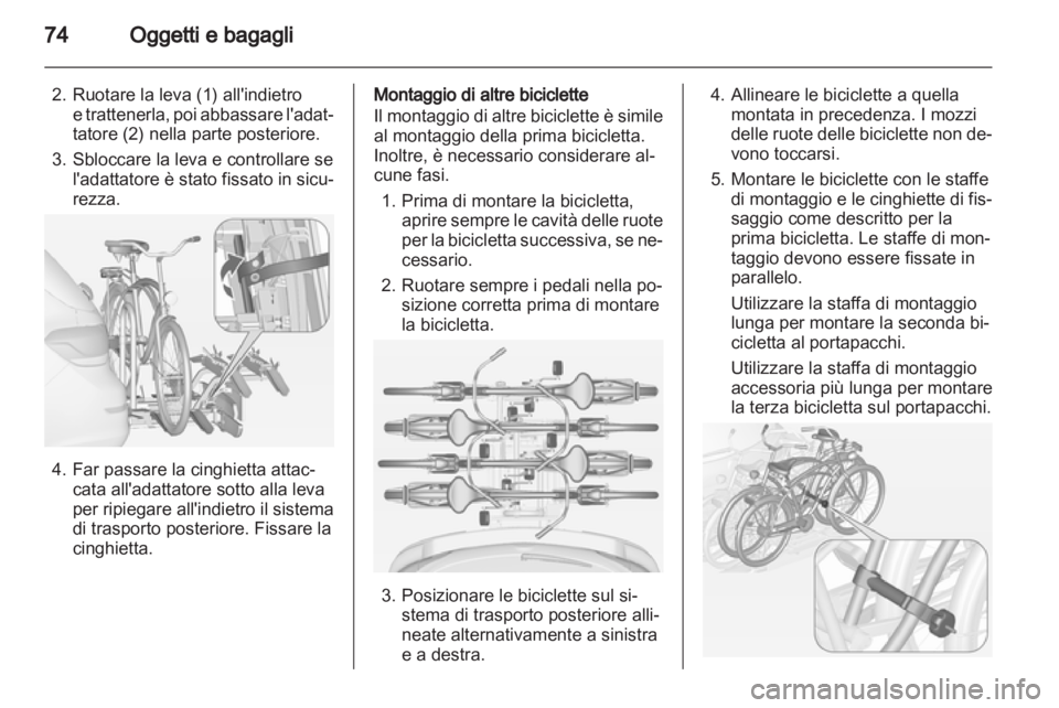 OPEL ASTRA J HB5 & ST 2012 Manuale di uso e manutenzione (in Italian) OPEL ASTRA J HB5 & ST 2012 Manuale di uso e manutenzione (in Italian)