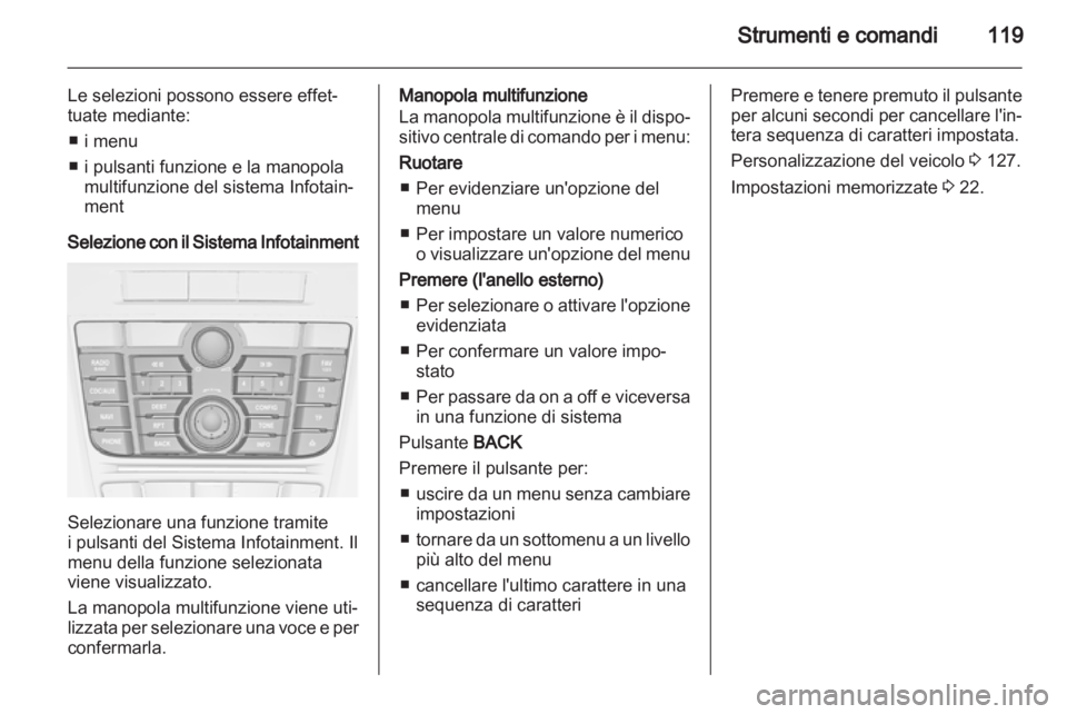 OPEL ASTRA J HB5 & ST 2012.5  Manuale di uso e manutenzione (in Italian) 