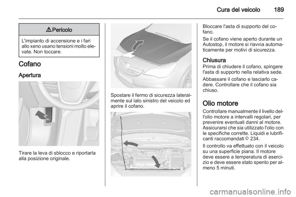 OPEL CASCADA 2013.5  Manuale di uso e manutenzione (in Italian) 