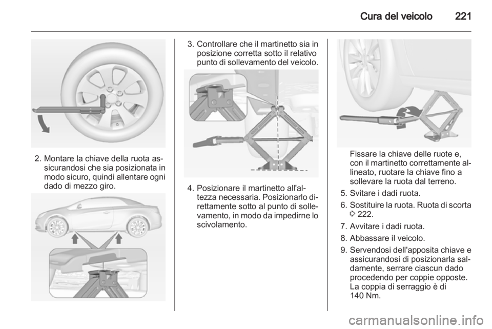 OPEL CASCADA 2013.5  Manuale di uso e manutenzione (in Italian) 