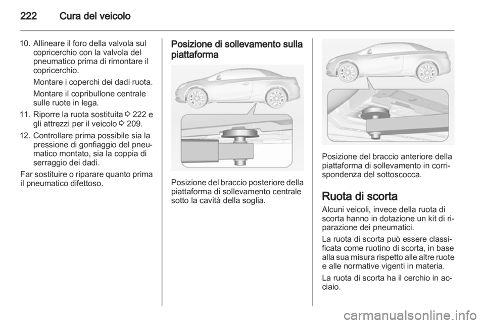 OPEL CASCADA 2013.5  Manuale di uso e manutenzione (in Italian) 