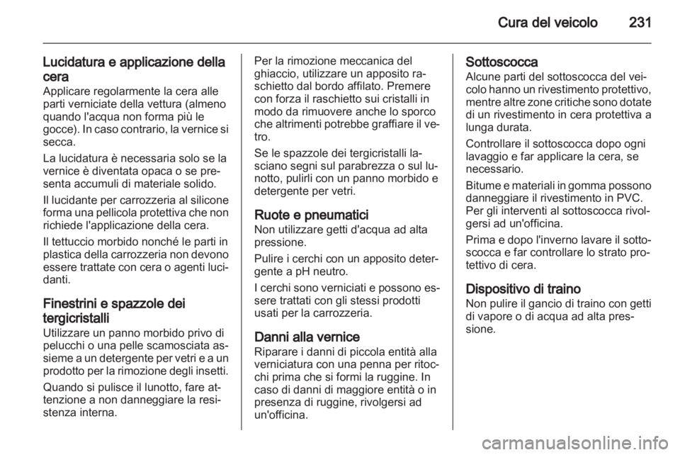 OPEL CASCADA 2013.5 Manuale di uso e manutenzione (in Italian) OPEL CASCADA 2013.5 Manuale di uso e manutenzione (in Italian)