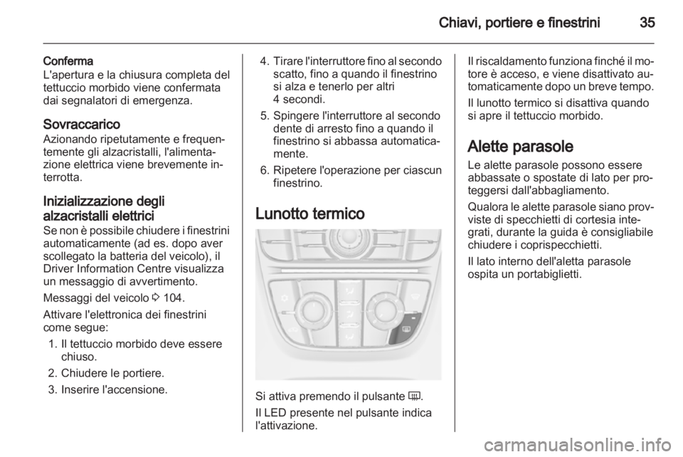 OPEL CASCADA 2013.5  Manuale di uso e manutenzione (in Italian) 