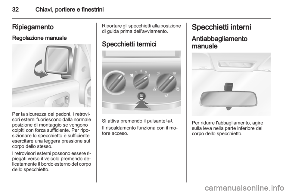 OPEL COMBO 2011  Manuale di uso e manutenzione (in Italian) 
