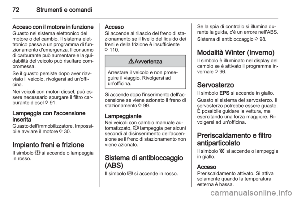 OPEL COMBO 2011 Manuale di uso e manutenzione (in Italian) OPEL COMBO 2011 Manuale di uso e manutenzione (in Italian)