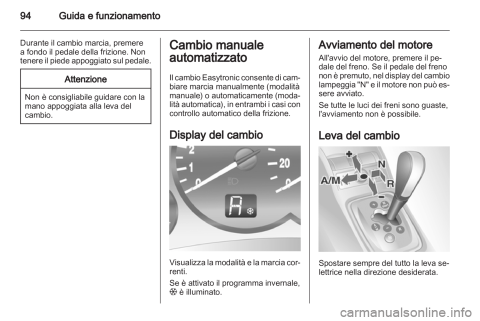 OPEL COMBO 2011 Manuale di uso e manutenzione (in Italian) OPEL COMBO 2011 Manuale di uso e manutenzione (in Italian)