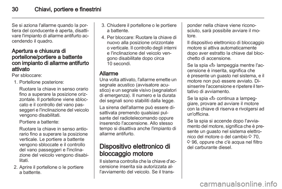 OPEL COMBO 2011.5 Manuale di uso e manutenzione (in Italian) OPEL COMBO 2011.5 Manuale di uso e manutenzione (in Italian)
