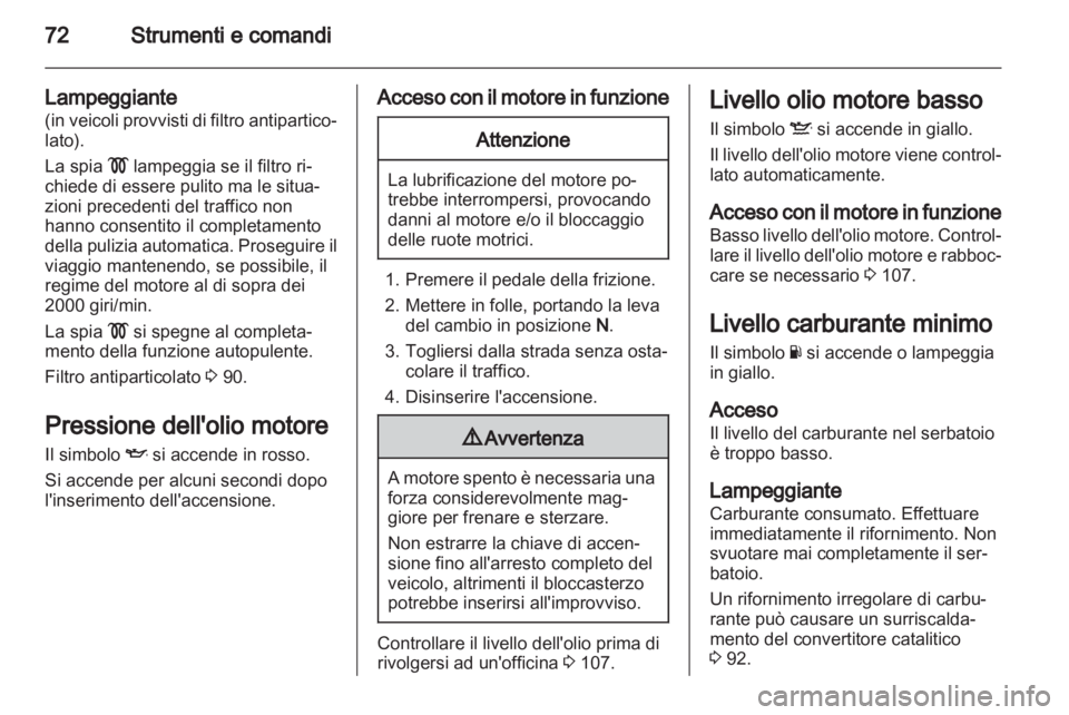 OPEL COMBO 2011.5 Manuale di uso e manutenzione (in Italian) OPEL COMBO 2011.5 Manuale di uso e manutenzione (in Italian)