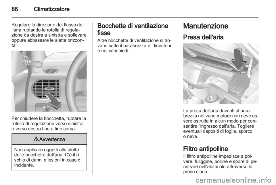 OPEL COMBO 2011.5 Manuale di uso e manutenzione (in Italian) OPEL COMBO 2011.5 Manuale di uso e manutenzione (in Italian)