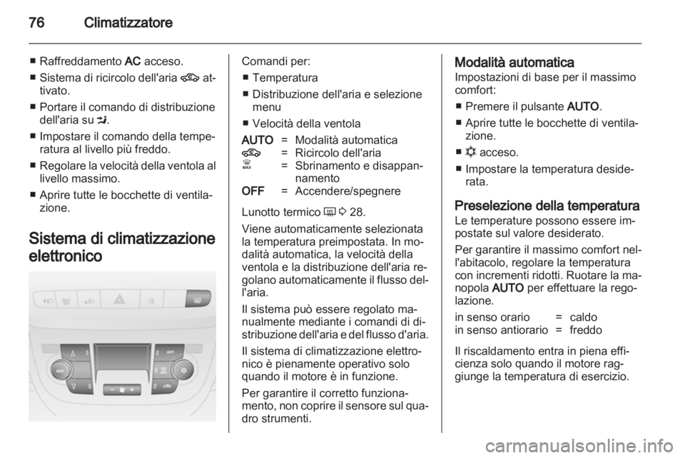 OPEL COMBO D 2012 Manuale di uso e manutenzione (in Italian) OPEL COMBO D 2012 Manuale di uso e manutenzione (in Italian)