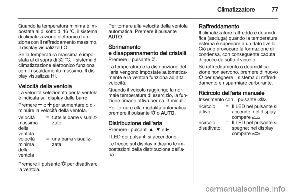 OPEL COMBO D 2012 Manuale di uso e manutenzione (in Italian) OPEL COMBO D 2012 Manuale di uso e manutenzione (in Italian)