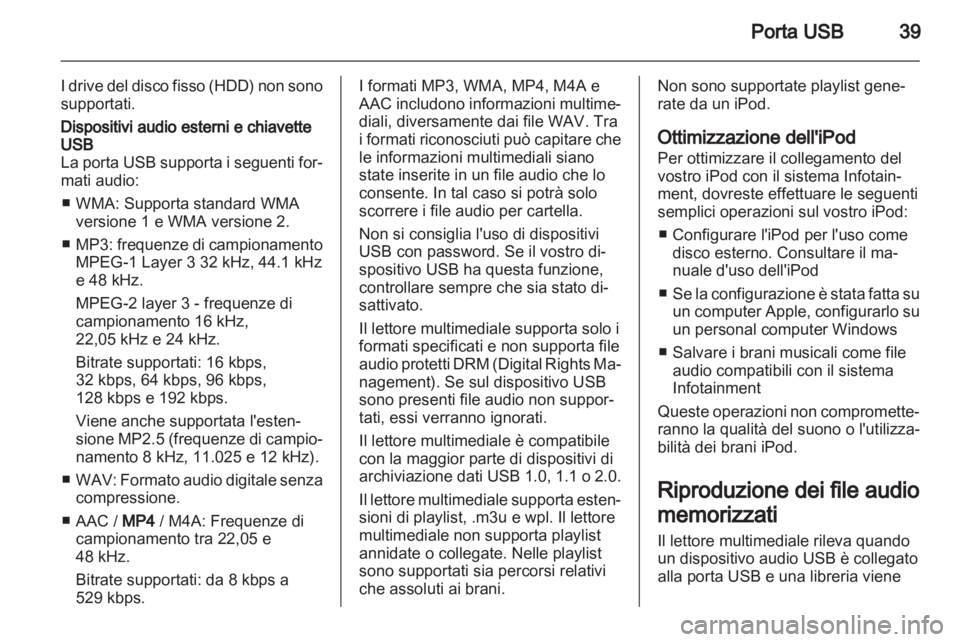 OPEL COMBO D 2013  Manuale del sistema Infotainment (in Italian) 