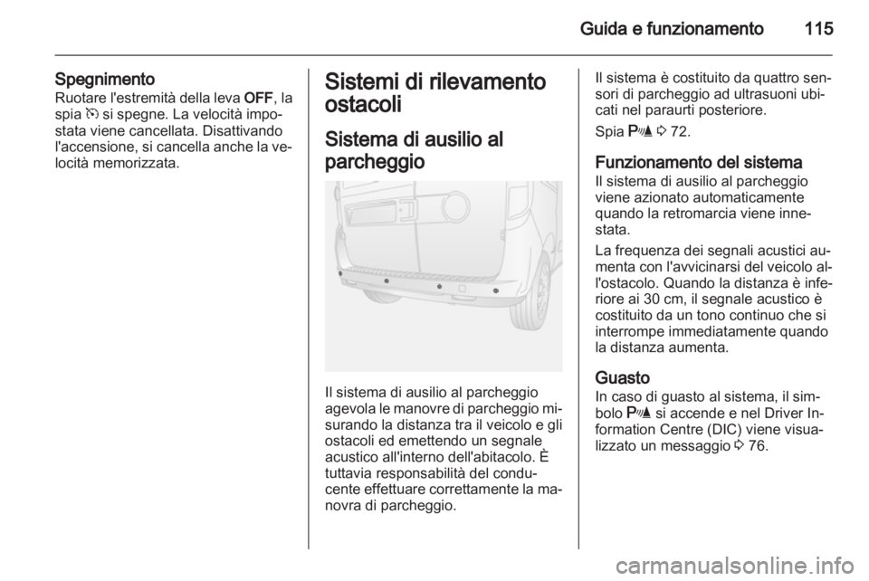 OPEL COMBO D 2013 Manuale di uso e manutenzione (in Italian) OPEL COMBO D 2013 Manuale di uso e manutenzione (in Italian)