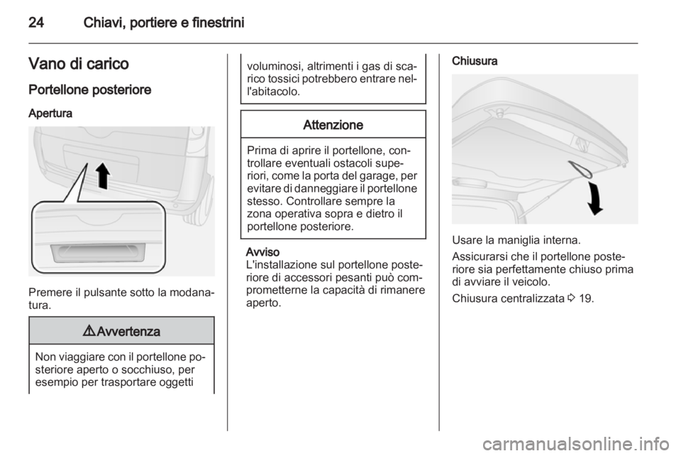 OPEL COMBO D 2013  Manuale di uso e manutenzione (in Italian) 