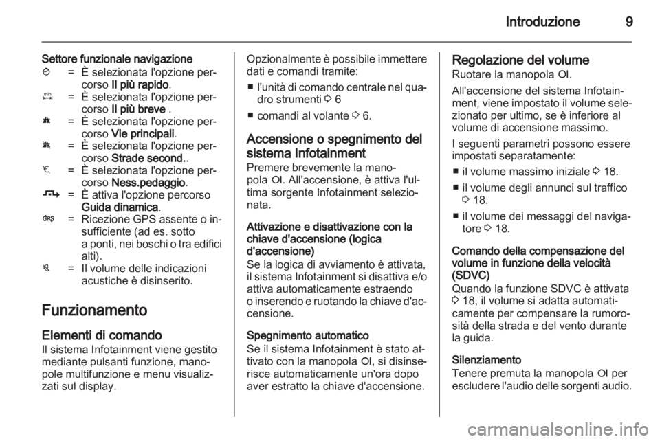 OPEL CORSA 2010.5 Manuale del sistema Infotainment (in Italian) OPEL CORSA 2010.5 Manuale del sistema Infotainment (in Italian)