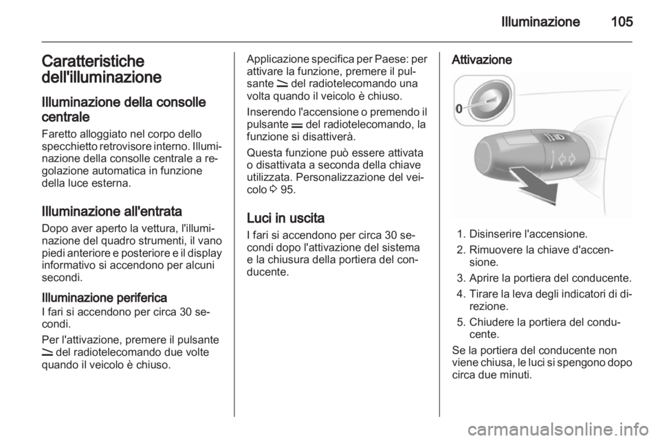 OPEL CORSA 2010.5 Manuale di uso e manutenzione (in Italian) OPEL CORSA 2010.5 Manuale di uso e manutenzione (in Italian)