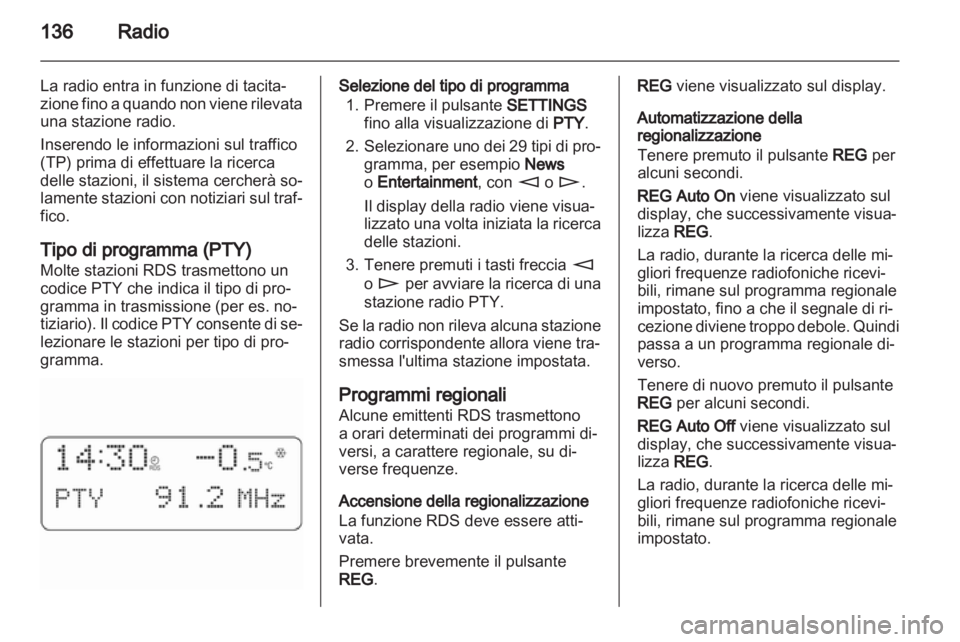 OPEL CORSA 2011 Manuale del sistema Infotainment (in Italian) OPEL CORSA 2011 Manuale del sistema Infotainment (in Italian)