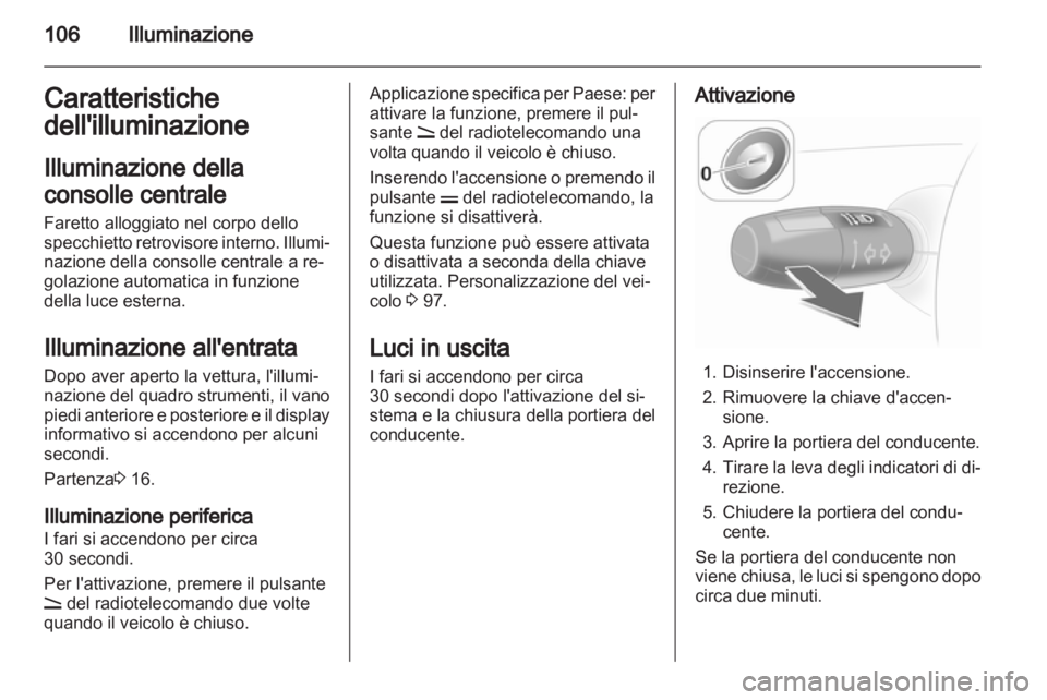 OPEL CORSA 2011  Manuale di uso e manutenzione (in Italian) 