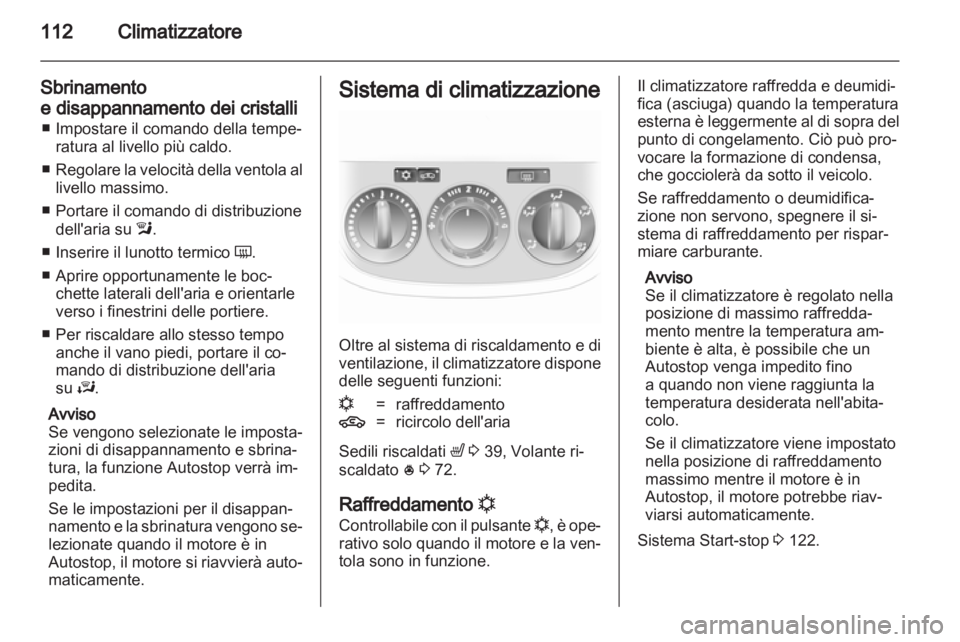 OPEL CORSA 2011  Manuale di uso e manutenzione (in Italian) 