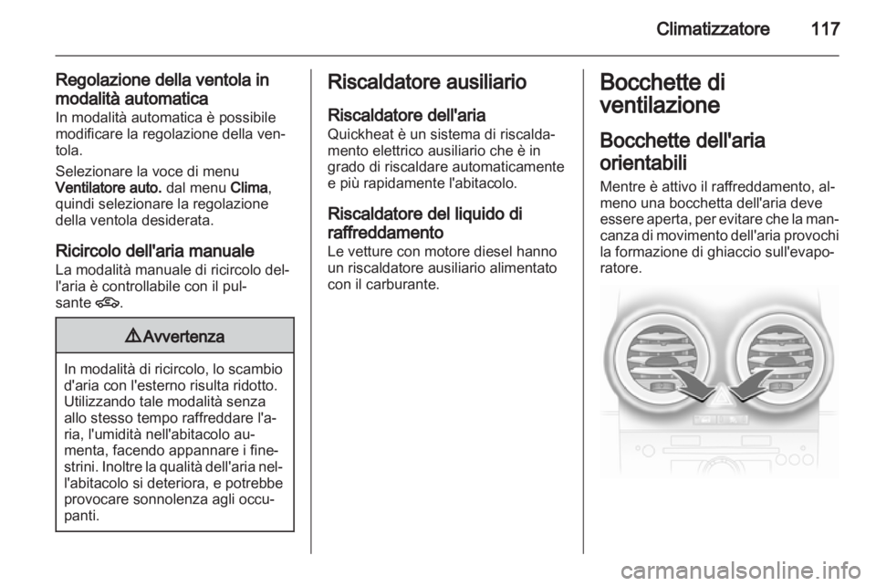 OPEL CORSA 2011  Manuale di uso e manutenzione (in Italian) 