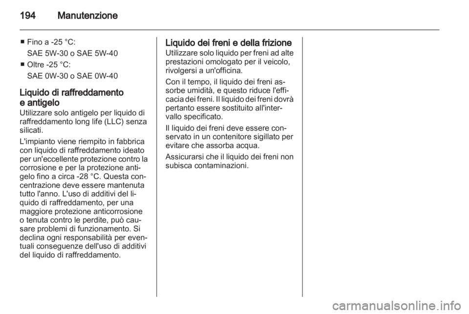 OPEL CORSA 2011  Manuale di uso e manutenzione (in Italian) 