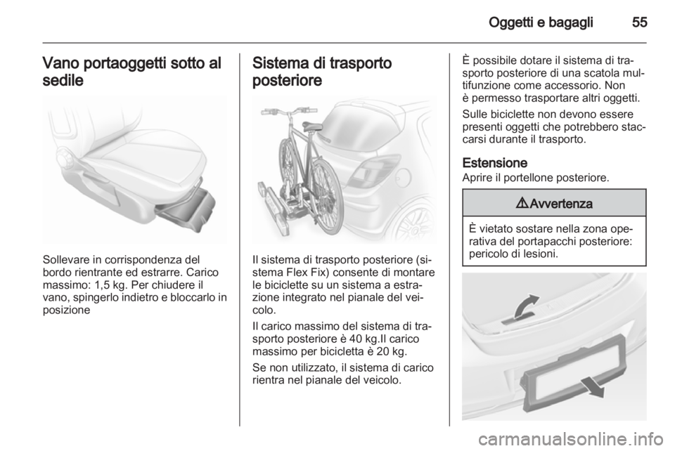 OPEL CORSA 2011  Manuale di uso e manutenzione (in Italian) 