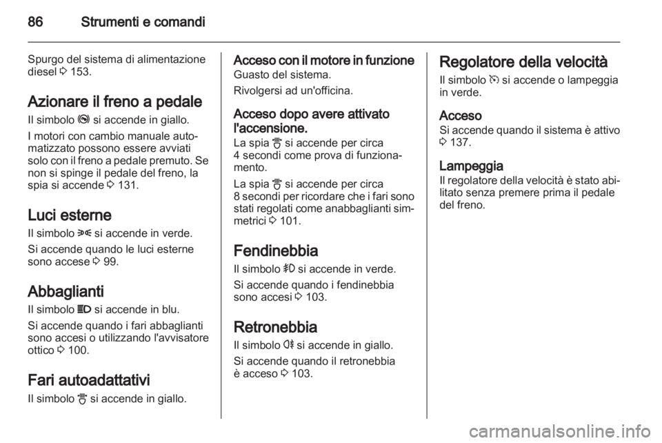 OPEL CORSA 2011  Manuale di uso e manutenzione (in Italian) 