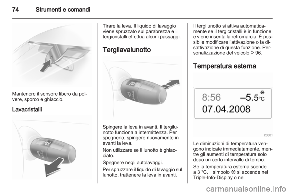 OPEL CORSA 2011.5  Manuale di uso e manutenzione (in Italian) 