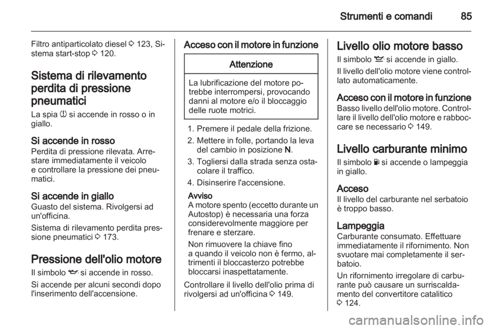 OPEL CORSA 2011.5  Manuale di uso e manutenzione (in Italian) 