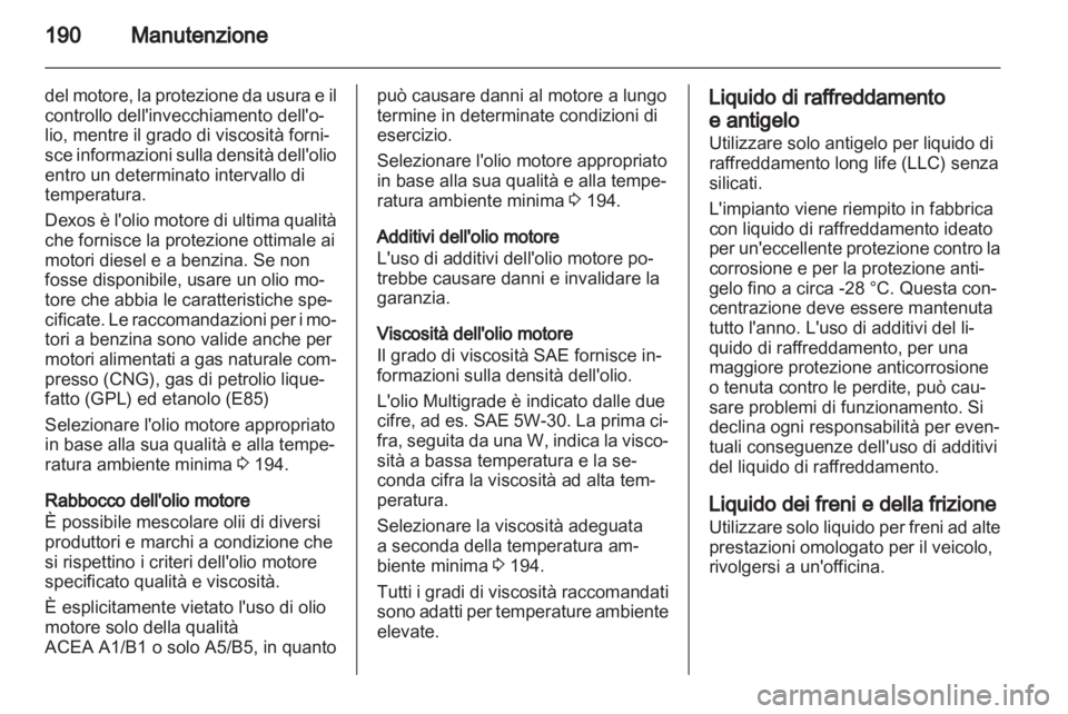 OPEL CORSA 2012 Manuale di uso e manutenzione (in Italian) OPEL CORSA 2012 Manuale di uso e manutenzione (in Italian)