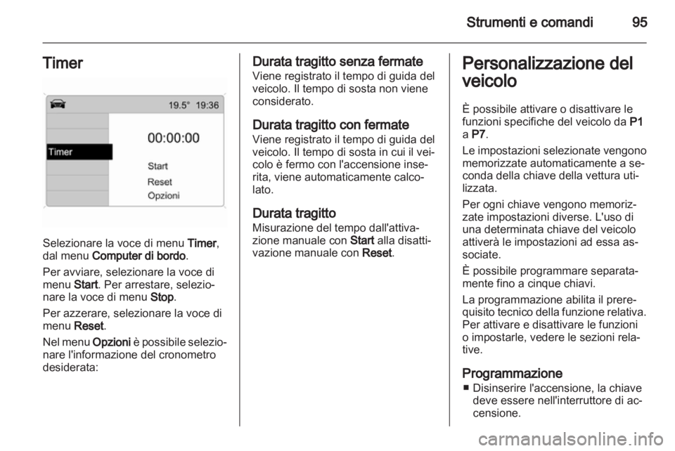 OPEL CORSA 2012  Manuale di uso e manutenzione (in Italian) 