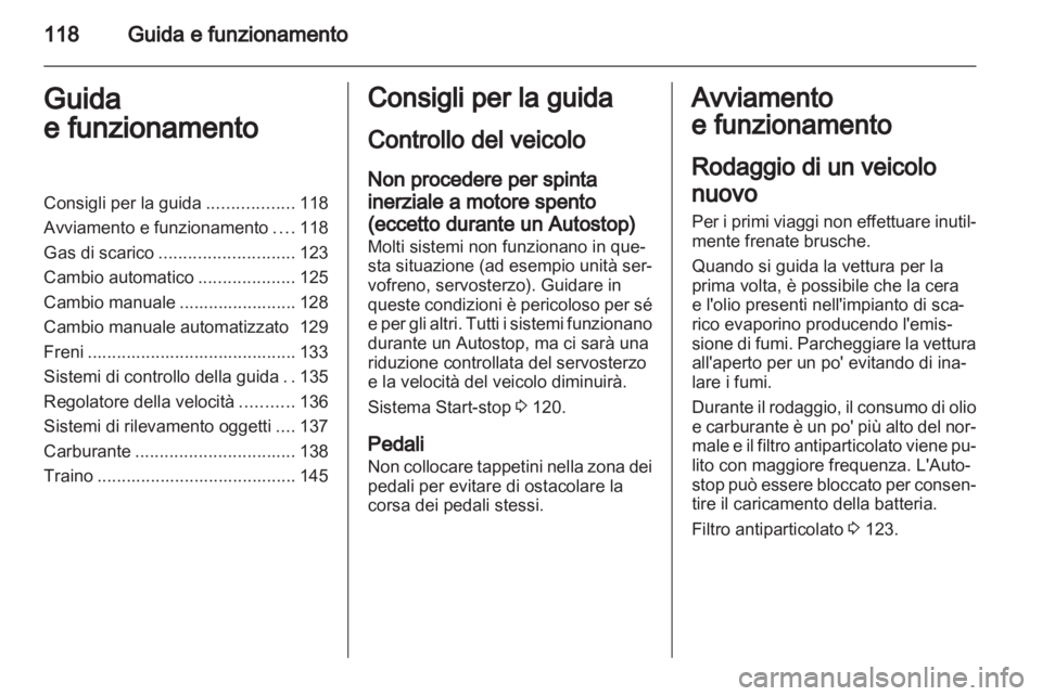 OPEL CORSA 2012.5 Manuale di uso e manutenzione (in Italian) OPEL CORSA 2012.5 Manuale di uso e manutenzione (in Italian)