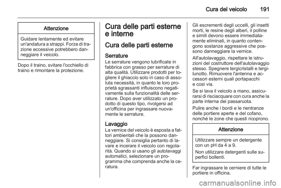 OPEL CORSA 2012.5 Manuale di uso e manutenzione (in Italian) OPEL CORSA 2012.5 Manuale di uso e manutenzione (in Italian)