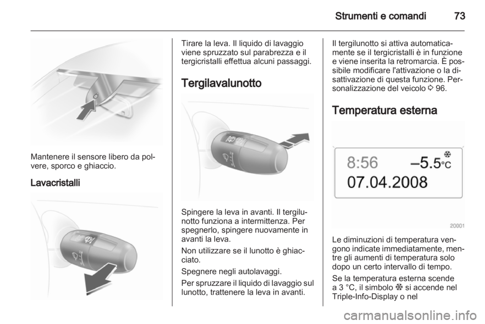 OPEL CORSA 2012.5  Manuale di uso e manutenzione (in Italian) 