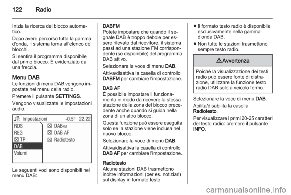 OPEL CORSA 2013 Manuale del sistema Infotainment (in Italian) OPEL CORSA 2013 Manuale del sistema Infotainment (in Italian)