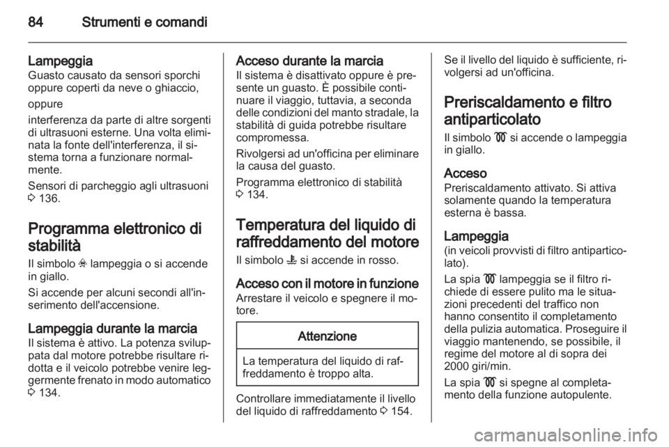OPEL CORSA 2013  Manuale di uso e manutenzione (in Italian) 