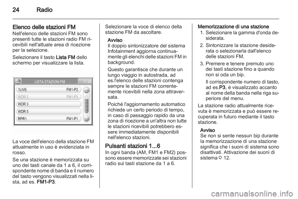 OPEL CORSA 2013.5  Manuale del sistema Infotainment (in Italian) 