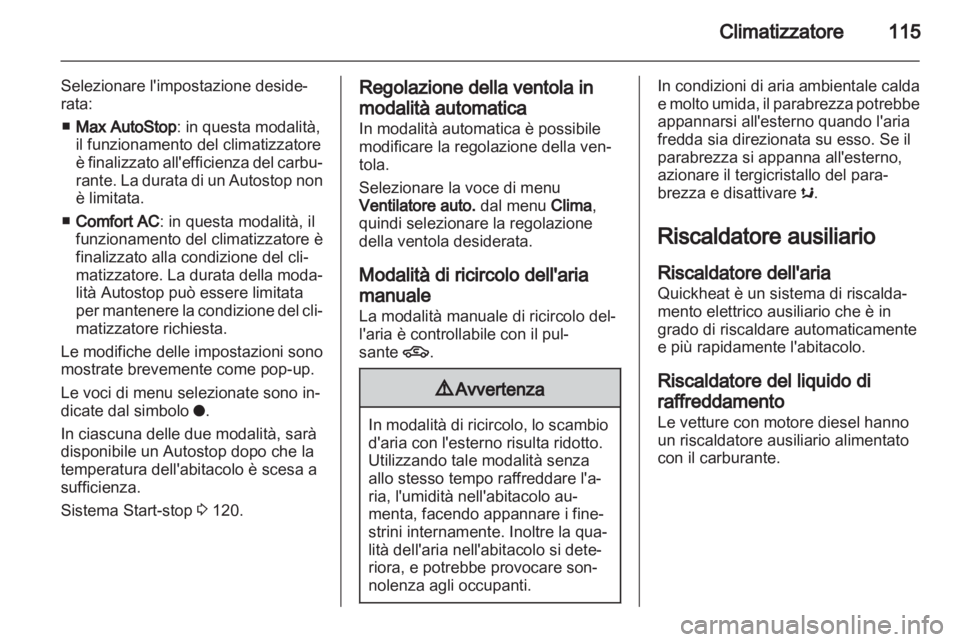 OPEL CORSA 2013.5 Manuale di uso e manutenzione (in Italian) OPEL CORSA 2013.5 Manuale di uso e manutenzione (in Italian)