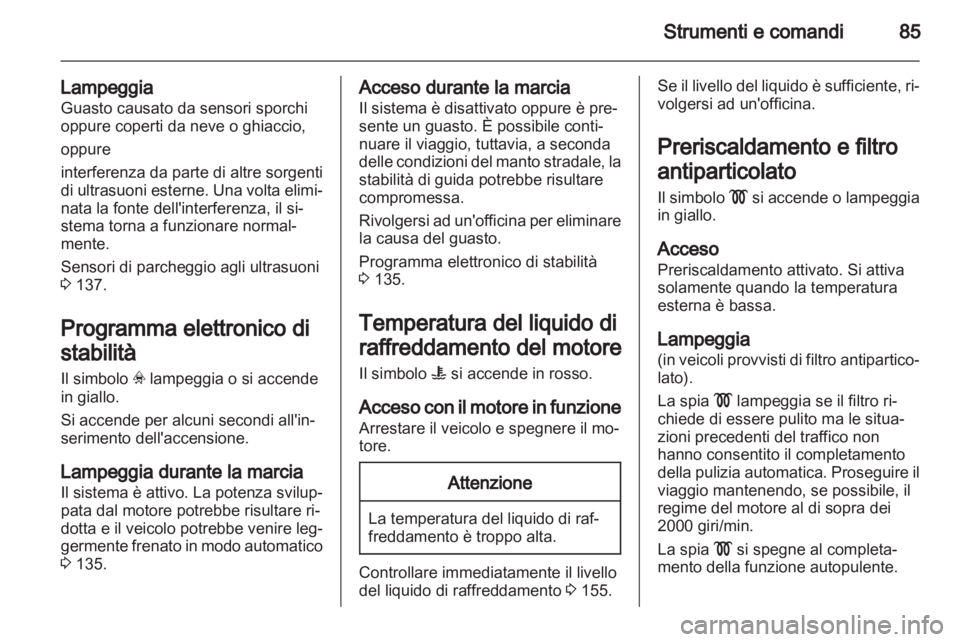 OPEL CORSA 2013.5 Manuale di uso e manutenzione (in Italian) OPEL CORSA 2013.5 Manuale di uso e manutenzione (in Italian)