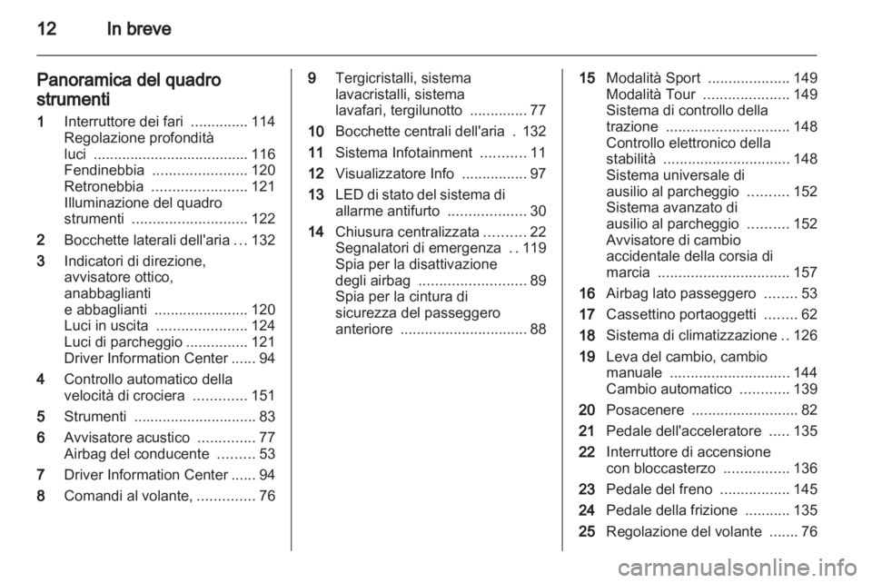 OPEL INSIGNIA 2010  Manuale di uso e manutenzione (in Italian) 