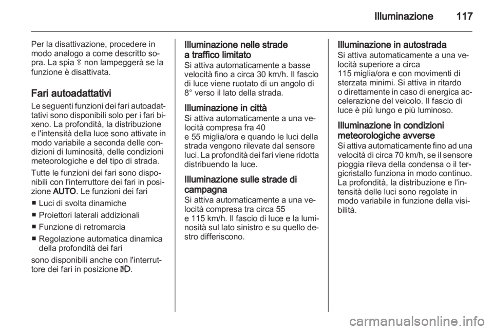 OPEL INSIGNIA 2010  Manuale di uso e manutenzione (in Italian) 