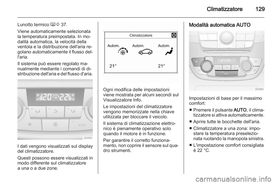 OPEL INSIGNIA 2010  Manuale di uso e manutenzione (in Italian) 