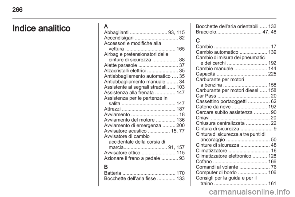 OPEL INSIGNIA 2010  Manuale di uso e manutenzione (in Italian) 
