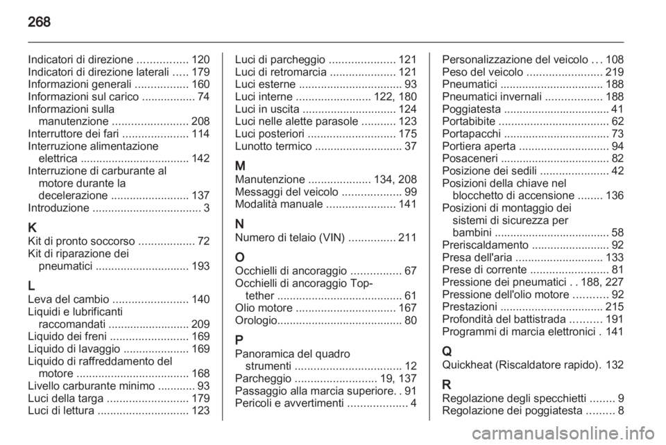 OPEL INSIGNIA 2010  Manuale di uso e manutenzione (in Italian) 