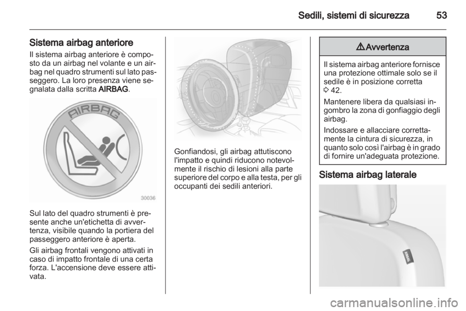 OPEL INSIGNIA 2010  Manuale di uso e manutenzione (in Italian) 